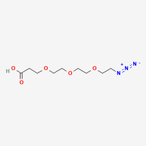 Structural formula for N3-PEG3-CH2CH2COOH
