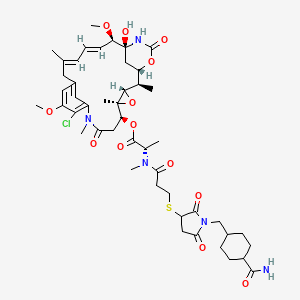 Structural formula for MCC-DM1