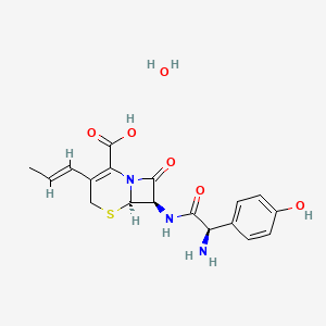 Structural formula for Cefprozil Monohydrate