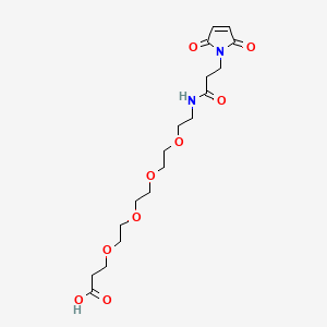 Structural formula for Mal-Amido-PEG4-acid