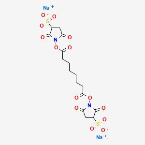 Structural formula for BS3 Crosslinker (disodium)