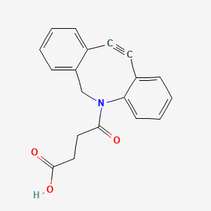 Structural formula for DBCO-acid