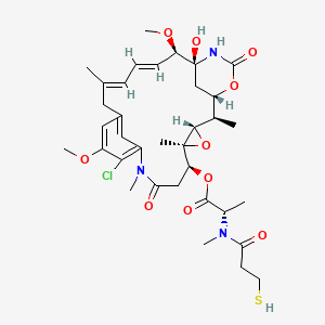 Structural formula for DM1