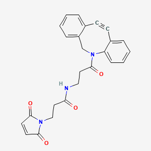 Structural formula for DBCO-Maleimide