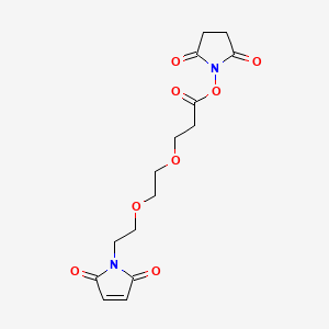 Structural formula for Mal-PEG2-NHS ester