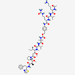 Structural formula for Cys-mcMMAD