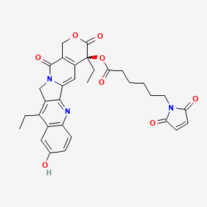 Structural formula for MC-SN38