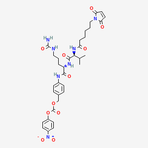 Structural formula for Mc-Val-Cit-PABC-PNP