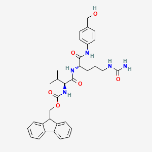 Structural formula for Fmoc-Val-Cit PAB