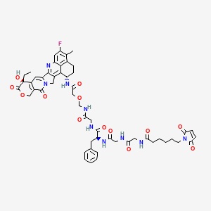 Structural formula for Deruxtecan analog
