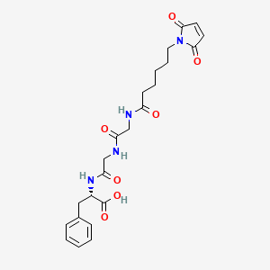 Structural formula for MC-Gly-Gly-Phe