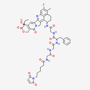Structural formula for MC-GGFG-DX8951