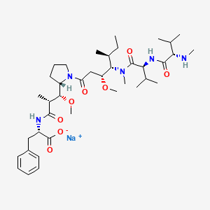 Structural formula for MMAF