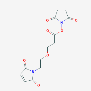 Structural formula for Mal-PEG1-NHS ester