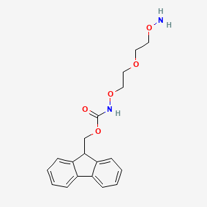 Structural formula for Fmoc-aminooxy-PEG2-NH2