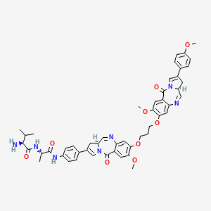 Structural formula for VA-PBD