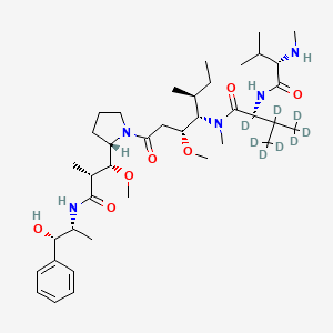 Structural formula for MMAE-d8