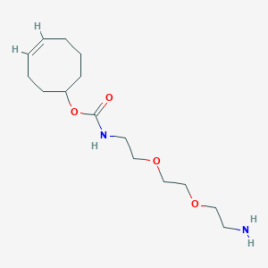 Structural formula for TCO-PEG2-amine