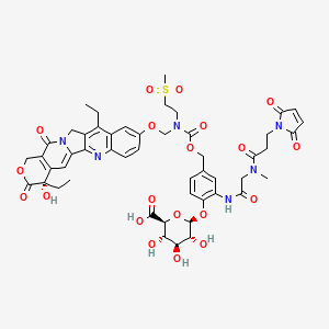 Structural formula for MAC glucuronide phenol-linked SN-38