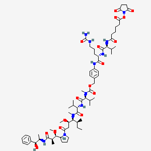 Structural formula for SC-VC-PAB-MMAE