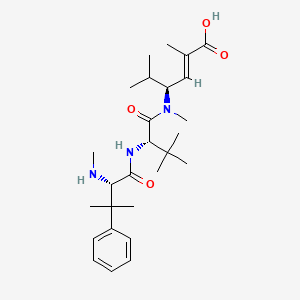 Structural formula for Taltobulin