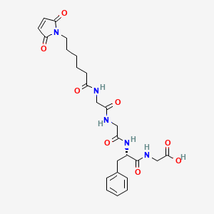 Structural formula for MC-Gly-Gly-Phe-Gly