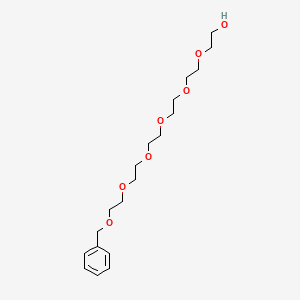Structural formula for BnO-PEG6-OH