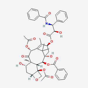 Structural formula for Paclitaxel