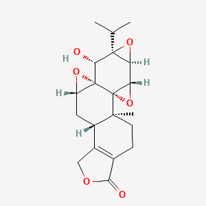 Structural formula for Triptolide
