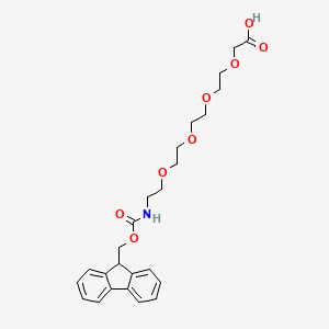 Structural formula for Fmoc-NH-PEG4-CH2COOH