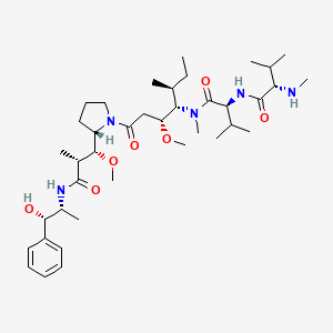 Structural formula for MMAE