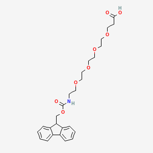 Structural formula for Fmoc-NH-PEG4-CH2CH2COOH
