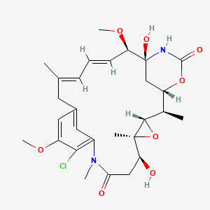 Structural formula for Maytansinol