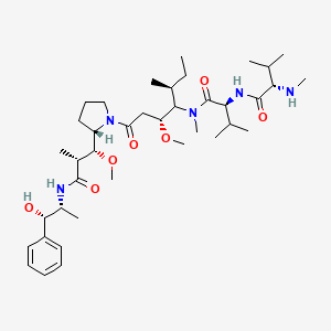Structural formula for VC-MMAE