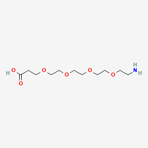 Structural formula for NH2-PEG4-CH2CH2COOH