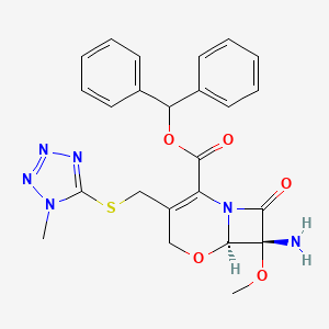 Structural formula for Parent nucleus of Latamoxef