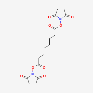 Structural formula for DSS Crosslinker