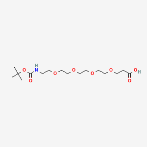 Structural formula for Boc-NH-PEG4-CH2CH2COOH