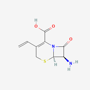 Structural formula for 7-AVCA