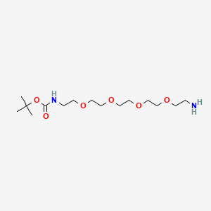 Structural formula for Boc-NH-PEG4-CH2CH2NH2