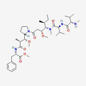 Structural formula for MMAF-OMe