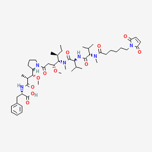 Structural formula for Mc-MMAF
