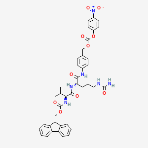 Structural formula for Fmoc-Val-Cit-PABC-PNP