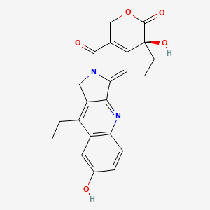 Structural formula for SN-38