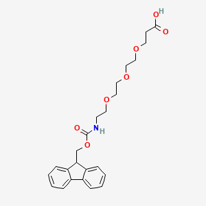 Structural formula for Fmoc-NH-PEG3-CH2CH2COOH