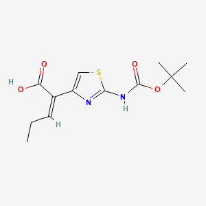 Structural formula for BAPA