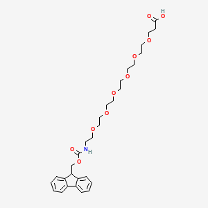 Structural formula for Fmoc-NH-PEG6-CH2CH2COOH