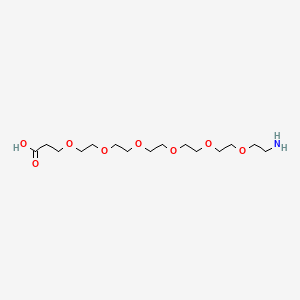 Structural formula for NH2-PEG6-CH2CH2COOH